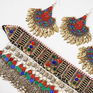 Afghan <b>Jewelry</b> Earring <b>Sets</b> <b>for</b> <b>Women</b> Low Price Professional Manufactured High Quality Afghani Style <b>Jewelry</b> <b>Sets</b> <b>for</b> Sale - Product Image 1