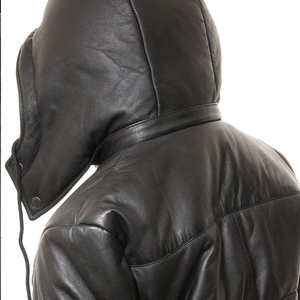 Venta Directa de Fábrica, Chaqueta de Satén con Cuello Alto para Mujer, de Cuero Genuino, Transpirable, para Otoño e Invierno, Nuevo Precio Competitivo - Product Image 6