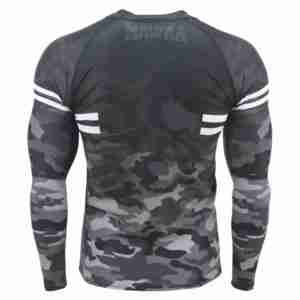 Los hombres usan Fitness Tight manga larga Rash Guard venta al por mayor excelente calidad adultos usan Rash Guard 2025 - Product Image 6