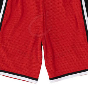 Fitness Athletic Wear Short de basket-ball anti-rides en gros 100% Short de basket-ball en polyester avec tissu personnalisable - Product Image 3