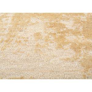 Alfombras Rectangulares de Lana y Seda Afgana Entrelazadas a Mano Entropy Gold, Alfombra Abstracta Hecha a Mano para el Hogar, Pasillo, Versátil para Casas - Product Image 3