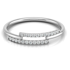 Bague de fiançailles de laboratoire certifiée Lab pour femmes Collection IGI & Ingemco Certified Diamond Ring in India Prix de gros - Product Image 1