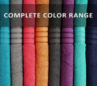 Premium Multicolor Bath Towels Set (27" x 54") 100% Pure Cotton, Soft Feel, Lightweight & Highly Absorbent Shower Towels