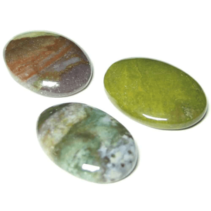 Venta caliente en Soha Agate pulido a mano Natural Fancy Jasper Crystal Palmstones Pocket Stone para meditación en venta - Product Image 1