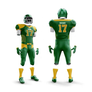 Nuevo mejor uniforme de fútbol americano para adultos personalizado transpirable manga corta - Product Image 1