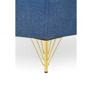 Pieds de meubles modernes en fer plaqué or de 15 cm, robustes, pour canapé, fauteuil, armoire et table, utilisation dans le salon - Product Image 2