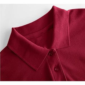 Polo d'été personnalisé pour hommes de haute qualité 100% coton tricoté de haute qualité à manches courtes Design simple confortable - Product Image 4