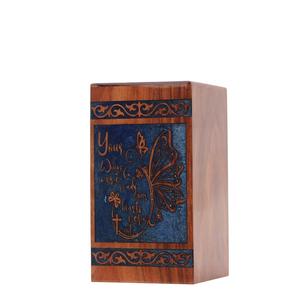 Rosewood Urn for Human Ashes for Male Female Ashes Personalized Cremation Urn for Handcrafted <b>Large</b> <b>Box</b> - Product Image 2