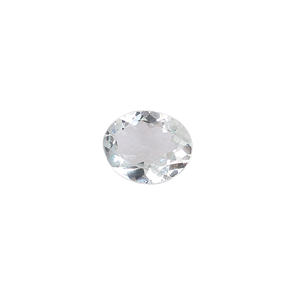Aigue-marine brésilienne 10x8mm coupe ovale 1.45 cts pierre précieuse naturelle en vrac pour la fabrication de bijoux - Product Image 1