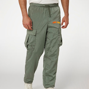 OEM/ODM 100% Nylon Crinkle Taslan Fabric Slim Fit Sweatpants Hot Selling Lightweight Elastic Waistband Windproof Jogger <b>Pants</b> - Product Image 5