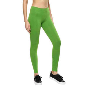 2025 Custom <b>Silk</b> Screen Printing Women High Elastic Waist Solid <b>Leggings</b> Gym Yoga Pants Breathable Quick Dry - Product Image 1