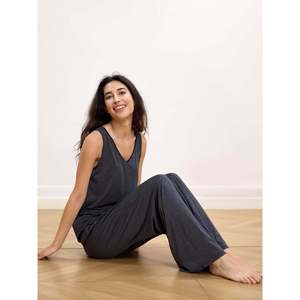 Conjunto de Bata de Casa sin Mangas para Mujer NakedSoft, con Logotipo Personalizado, Tejido Suave de Bambú y Diseño de Animales, para Primavera/Verano, Ropa de Dormir ODM - Product Image 5