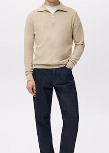 Suéter Casual de Punto con Botones y Patrón Jacquard para Otoño 2026, Diseño a Rayas, Nylon/Acrílico - Product Image 3