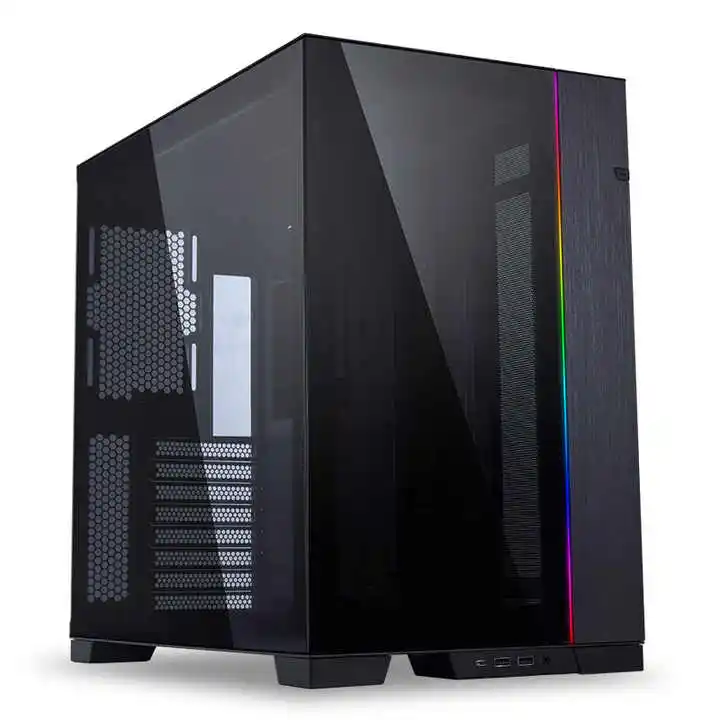 LIAN LI O11 다이나믹 EVO 블랙 PC 케이스 게임 MIDTower 수냉식 지원 E-ATX/ATX/마이크로 ATX/미니 ITX 마더보드