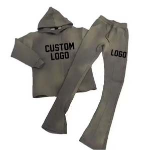 Survêtements décontractés pour hommes, vêtements de course lourds et unis, survêtements délavés à l'acide pour hommes, nouvel arrivage - Product Image 6