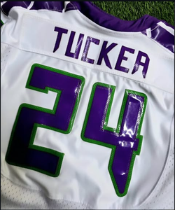 Camiseta de Fútbol Americano Blanca de Alta Calidad para Hombre Adulto, Camiseta Deportiva de Poliéster, Uniforme Deportivo de Práctica - Product Image 4