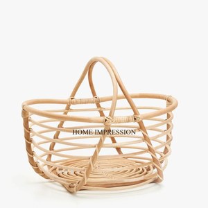 Hot Selling Prime Quality <b>Wooden</b> Made Fruit & Bread Storage & Gifting <b>Basket</b> Storage Containers Supply From Indian Manufacturer - Product Image 1