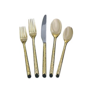 โรงงานออกแบบหรูหราโดยตรงอินเดียโลหะ Flatware สแตนเลสชุบนิกเกิลชุดช้อนส้อมเงาสําหรับผู้ซื้อทั่วโลก - Product Image 5