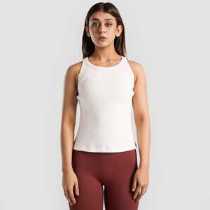 Adult Size Wholesale Breathable Gym Fitness Racerback Workout Tank <b>Tops</b> Plus Size <b>Padded</b> Yoga <b>Vest</b> - Product Image 1