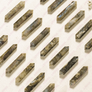 Vente en gros de cristaux de labradorite de haute qualité, pointes de crayon à double terminaison pour la décoration et les cadeaux - Product Image 5