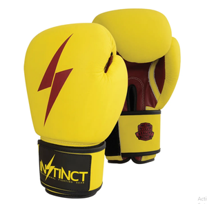 ถุงมือชกมวยระดับพรีเมียมสีทองสำหรับมืออาชีพ น้ำหนักเบา ซับเหงื่อได้ดี โฟม IMF บีบอัดสูง สำหรับพยุงข้อมือ ขายส่ง - Product Image 1