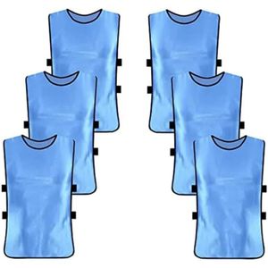 Camiseta con pechera de entrenamiento de fútbol con impresión de logotipo personalizado 100% tela de malla transpirable ropa deportiva elástica para niños - Product Image 1