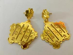 Best Selling 18K Gold Plated <b>Copper</b> Micro Earrings Handmade Vintage European Style Strand <b>Chains</b> for Women's Party Wedding Gift - Product Image 3