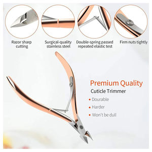 Stainless Steel Cuticle Cutter Dead Skin Remover Nail Nipper Trimmer Professional Nail Care Tool for Fingers and Toes - Product Image 5