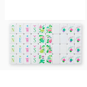 ชุดเกมไพ่นกกระจอกอเมริกัน 4 ผู้เล่น แบบกำหนดเอง ลายเสือดาว ทำจากอะคริลิก - Product Image 6