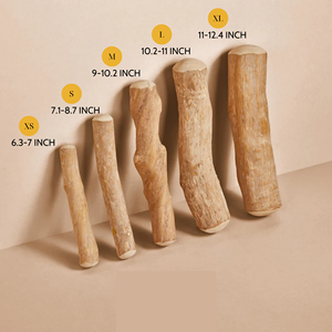 ของเล่นสุนัขเคี้ยวไม้กาแฟธรรมชาติ 100% ทําด้วยมือทนทานจัดหากันอย่างยั่งยืนสําหรับเคี้ยวก้าวร้าวและลูกสุนัข - Product Image 2