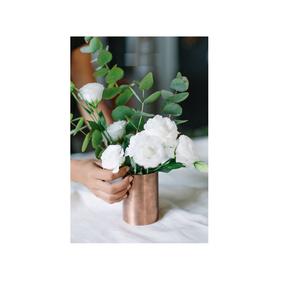 Florero de aluminio pulido Vintage hecho a mano, macetas decorativas de Metal hechas a mano para decoración de fiestas, bodas y eventos - Product Image 4