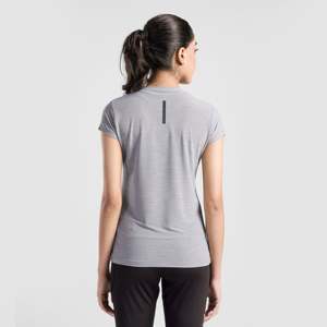 T-shirt Aero Wave gris clair en tissu jersey avec décoration logo - Product Image 3