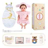 Poupées bébé reborn Babeside Phoebe, garçon, 16 pouces, corps en silicone, poupées reborn réalistes, nouveau-né fille