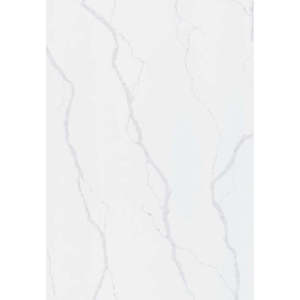 Placa de Cuarzo Silver Raphael de Borghini - Diseño Moderno, Resistente al Agua y Duradera, para Cocina/Pared, Gran Formato - Product Image 3