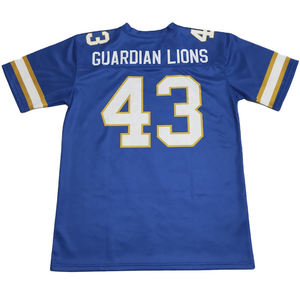 เสื้อฟุตบอลอเมริกันระบายอากาศชุดเสื้อตาข่ายแขนสั้นพลัสไซส์เสื้อทีมปรับแต่งได้ - Product Image 4