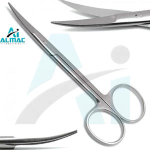 ALMAC Precio barato Iris Tijeras Recto 3,75 "Quirúrgico Dental Veterinario Primeros auxilios Acero inoxidable Ariston Premium Instrumentos - Product Image 4