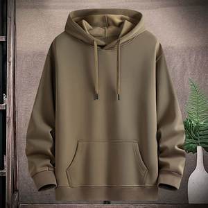 Sweat à capuche avec cordon de serrage pour hommes Pull décontracté Sweatshirts lourds Grands et grands 2025 - Product Image 1