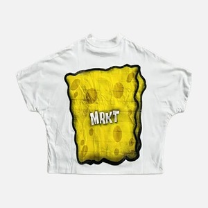 Camiseta de Hip Hop de gran tamaño, ropa de calle personalizada, ajuste cuadrado sin costuras, hombro caído, diseño recortado para ropa informal y de moda - Product Image 2