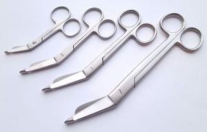 Ciseaux de Bandage et de plâtre en acier inoxydable | Ciseaux chirurgicaux de clinique médicale Instruments Logo personnalisé - Product Image 2