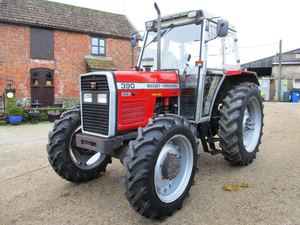 Tracteur à chenilles d'occasion Massey Ferguson 390, 90 CV, 2 roues motrices, avec moteur, pompe, boîte de vitesses, roulement, garantie supérieure à 5 ans - Product Image 3