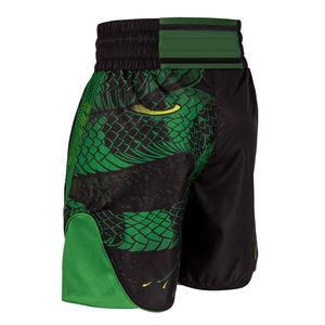 Shorts de boxe MMA pour hommes décontractés et solides personnalisés 2025, 100% coton, respirant, séchage rapide, service OEM - Product Image 2