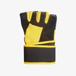 Guantes de Gimnasio Unisex de Cuero al por Mayor, Impermeables, Transpirables, Ventilados, de Medio Dedo, para Levantamiento de Pesas y Ejercicio Físico - Product Image 2