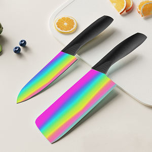 Couteau à viande en céramique à livraison rapide, lame tranchante pour un usage quotidien en cuisine, prix d'usine, fabrication artisanale, manche en plastique commercial - Product Image 3