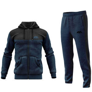 Survêtement d'entraînement respirant à séchage rapide pour hommes, vêtements de sport avec logo, pantalon de jogging et chemise, vêtements d'entraînement - Product Image 1