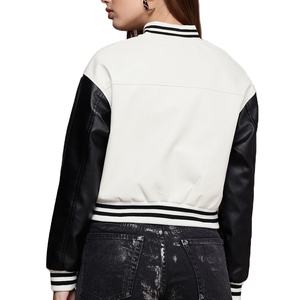 Varsity Jacket for <b>Ladies</b> <b>With</b> Custom Embroidery / New Casual Design Women Comfortable Letterman Jackets Women Varsity Jackets - Product Image 2