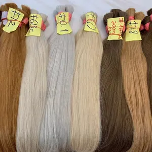 Slavisch Haar Rusland Haar Hoge Kwaliteit Blonde Kleur Human Hair Extensions Gratis Monster Groothandelsprijs
