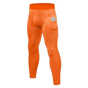 Leggings de patrón recto de nuevo estilo con diseño personalizado Pantalones de compresión de alta calidad para hombres 2025 - Product Image 1