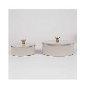 Ustensiles de cuisine en métal forme carrée écrous serveur avec couvercle qualité exclusive taille personnalisée chocolats boîte de service - Product Image 6