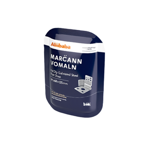 Soporte de Acero Galvanizado en Caliente de 91 x 60 x 125 mm para Fijación de Cobertizos y Almacenes VORMANN - Product Image 3