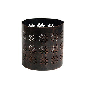 Produits indiens les plus vendus de bougie en fer votive or fini antique bougie en métal votive à vendre - Product Image 2